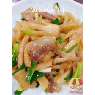 [ảnh thật] Củ cải muối cắt miếng, cắt sợi, loại mới tươi ngon, nguồn hàng uy tín - Tạp hóa cô Quý (M32)