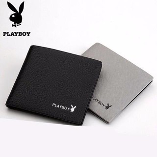 Ví Playboy Ví Ngắn Playboy Ví Ngắn Thanh Niên Ví Nam Bé Trai Ngang Siêu Mỏng Nhiều Thẻ Ví Phiên Bản Hàn Quốc efgtr