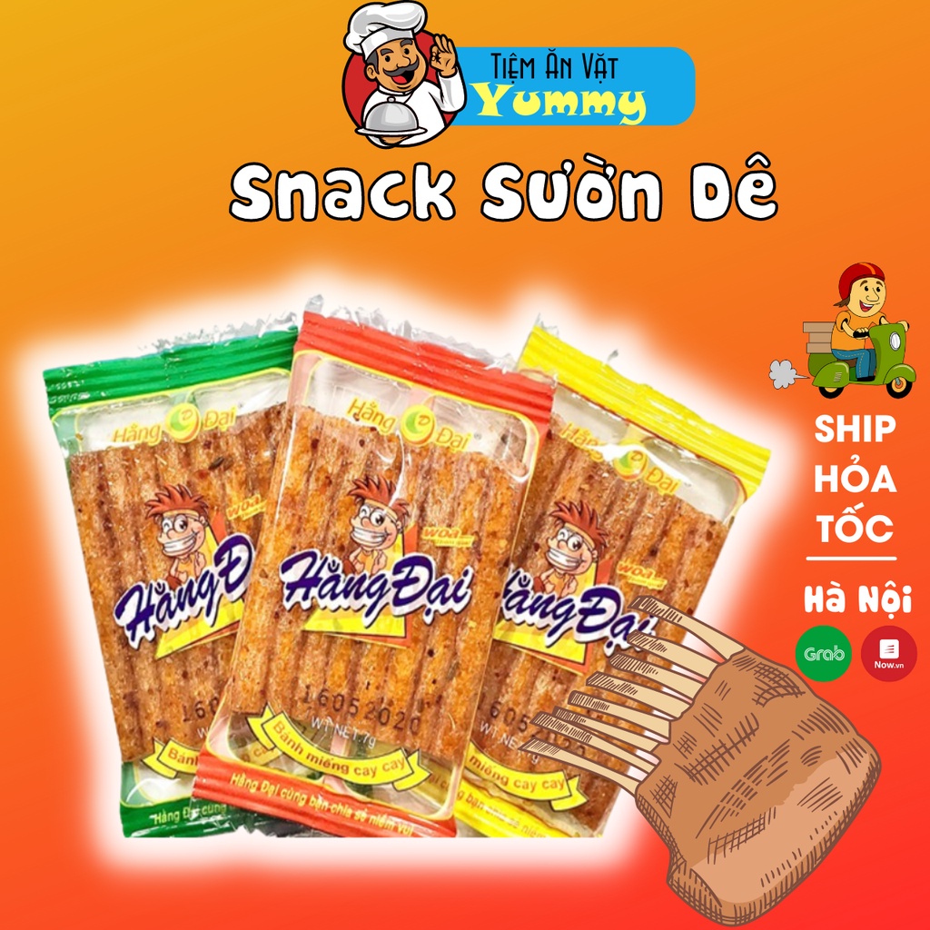 Gói Snack Sườn Dê Miếng Cay Hằng Đại Cay Cay Thơm Ngon | Shopee Việt Nam