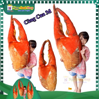 [ẢNH THẬT] Gối Ôm Càng Cua 3D Siêu To KHỔNG LỒ - Thú Bông Càng Cua ĐỒ CHƠI DOLL TOY [GIÁ SẬP SÀN]