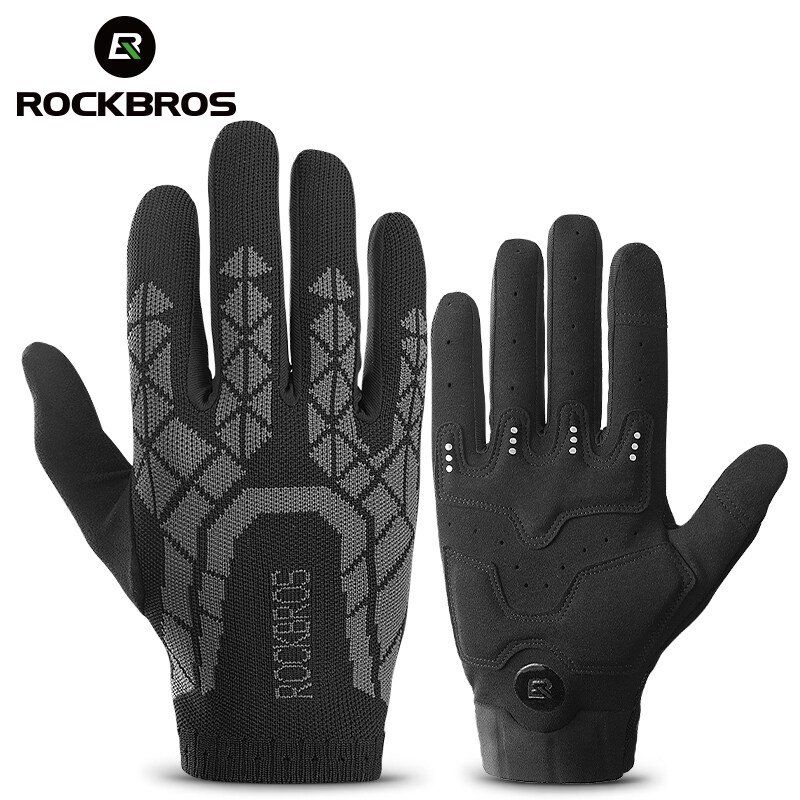 [Mã CLS2403F giảm 30k đơn 150k] Găng tay đi xe đạp ROCKBROS S242/S255-1 chống trượt thoáng khí tiện dụng