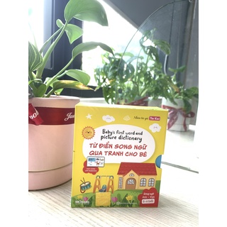 Sách - Từ điển song ngữ qua tranh cho bé - Baby's first words and picture dictionary Mcbooks