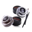 Set 2 hủ kem kẻ mắt Music Flower chống thấm nước lâu trôi kèm cọ