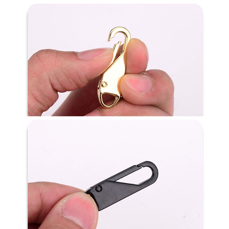 Mis 1PC Dây Kéo Kéo Thay Thế Bộ Dụng Cụ Sửa Chữa Thanh Trượt Kéo Tab Đa Năng Fixer
