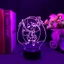 HT3 Hatsune Miku Đèn Ngủ Anime Acrylic 3d Đèn LED Từ Xa Sạc USB Hoạt Hình Chiếu Sáng Trang Trí Bàn Làm Việc Tại Nhà TH3