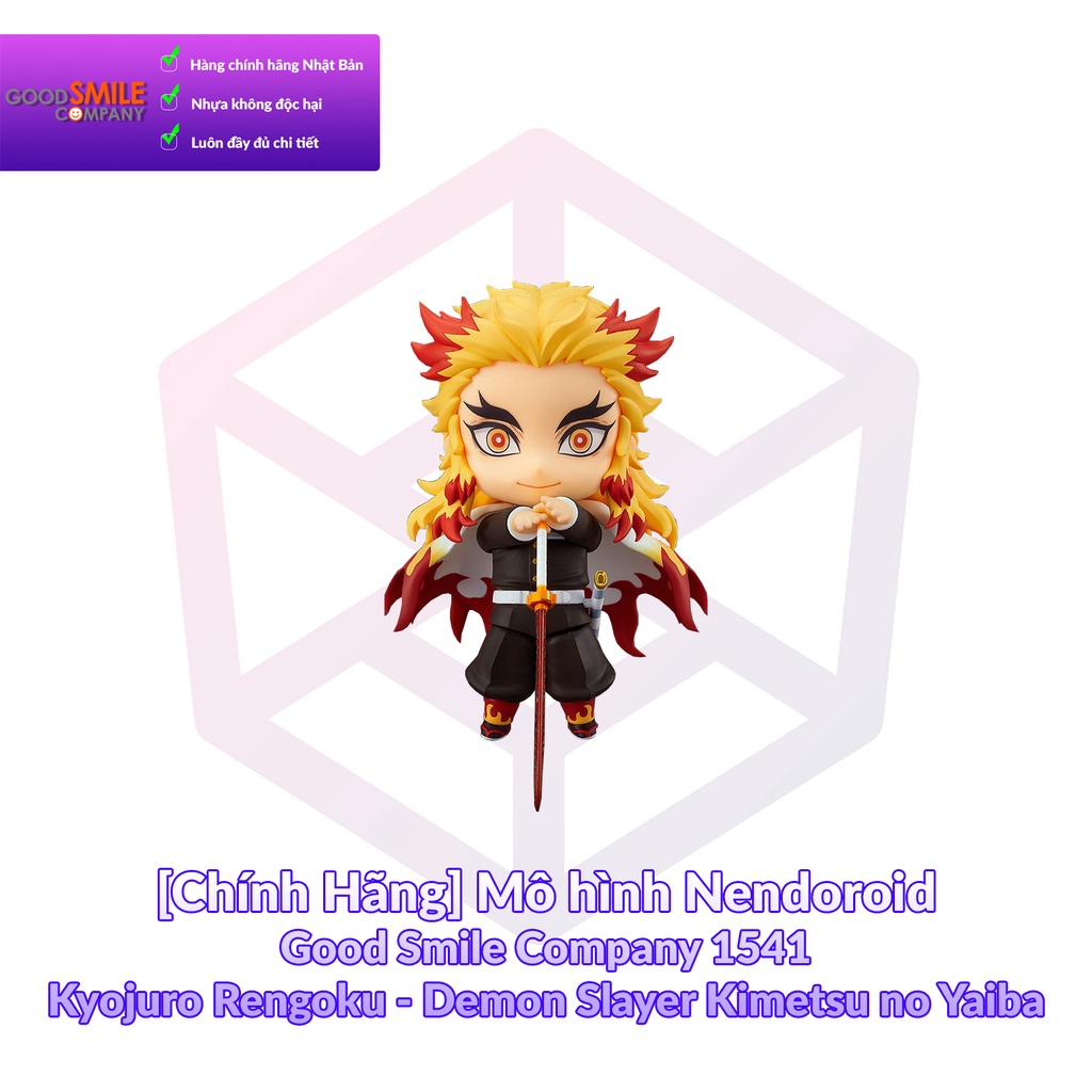 Figurine Kyojuro Rengoku Nendoroid [1541] - Demon Slayer Kimetsu No Yaiba - Good Smile Company | Shin Sekai