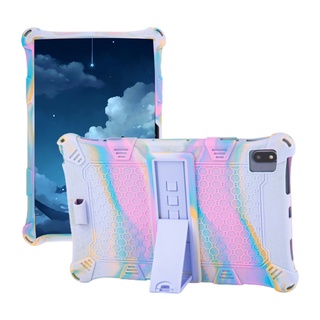 Ốp Máy Tính Bảng Bằng PC Cứng + Giá Đỡ Silicon Mềm Chống Sốc Cho Trẻ Em Teclast T40 Pro T40 Plus T40 Pro P20HD M40 SE