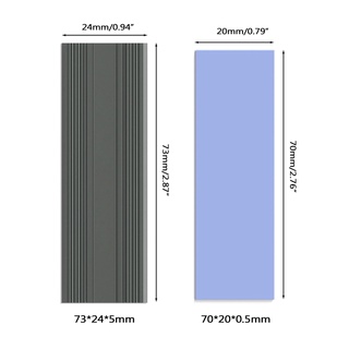 Bộ Tản Nhiệt Ổ Đĩa Cứng SSD 2280 Bằng Nhôm M2 NVME Chuyên Dụng Cho M.2