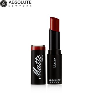 Son thỏi lì Absolute NewYork Matte Lipstick NFA 70 – Đỏ đất ánh tím 4g