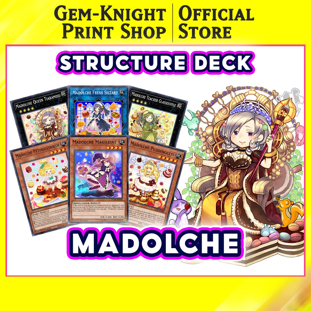 yugioh madolche structure deck Amazon.com: YU-GI-OH! - Madolche Ticket (ABYR-EN061) - Abyss Rising -  Unlimited Edition main image 0