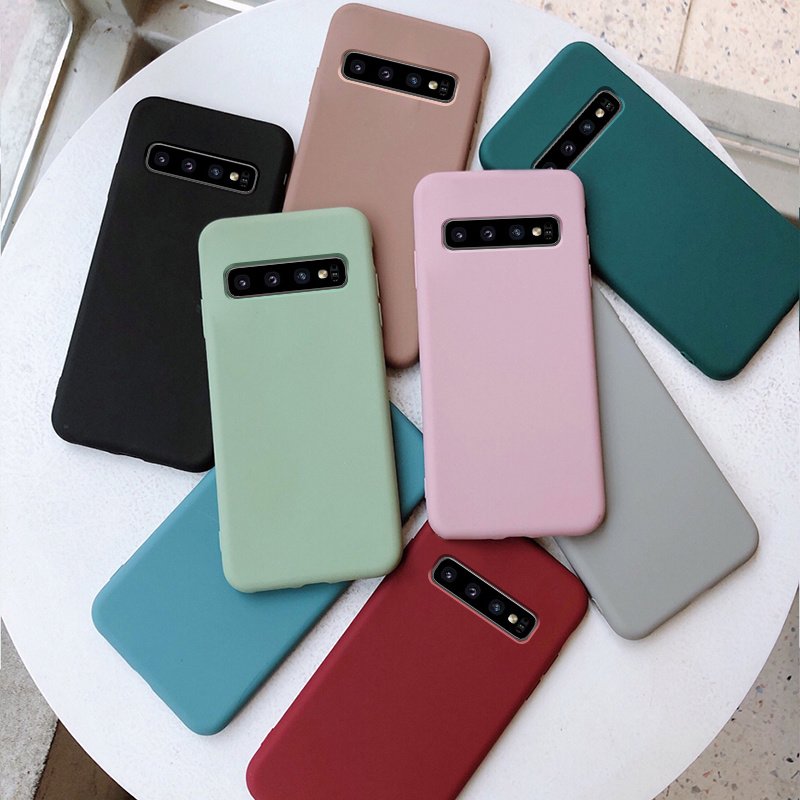 Ốp điện thoại kiểu thời trang cho Samsung Galaxy Note 9 8 S10 Plus S10E