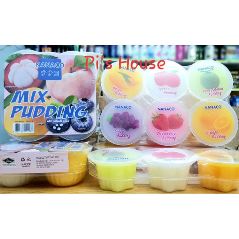 Thạch pudding trái cây Nanaco Thái Lan | Shopee Việt Nam
