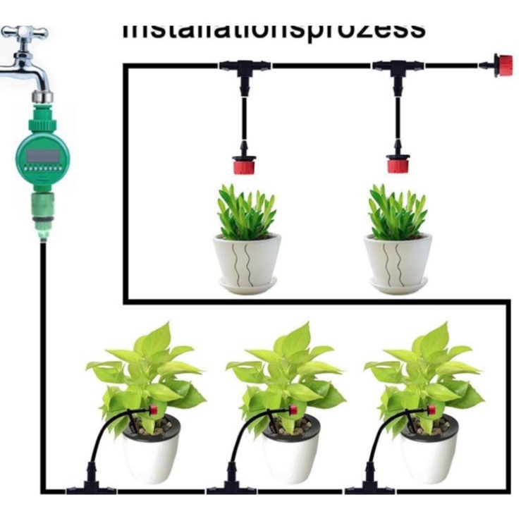 10m [10m] Ống LDPE 10mm nhựa nguyên sinh 100%, độ dày 1mm, kích cỡ 8x10, ống ldpe sử dụng cho hệ thống tưới cây tự động