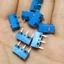 Btsg 2 Miếng HUANO Chuột Micro Switch Hợp Kim Vàng Liên Hệ 70g 0 74N 3 Pin Chấm Hồng