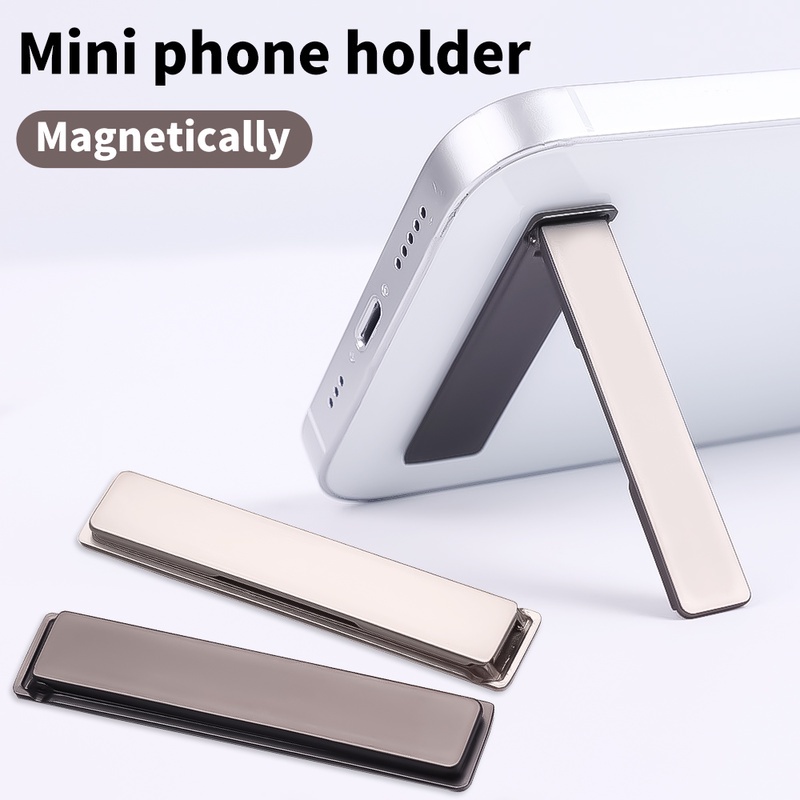 Giá Đỡ Điện Thoại Máy Tính Bảng Ipad Thiết Kế Nam Châm Siêu Mỏng Gấp Gọn Sáng Tạo Tiện Dụng