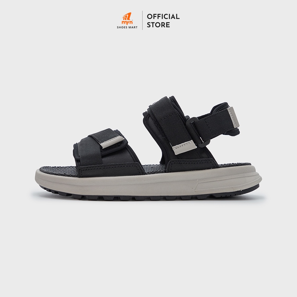 Mô tả Sandal 2 quai ZX 2822 Black Grey bản to có thể tháo quai hậu đế Phylong EVA 3.5cm cá tính - 1