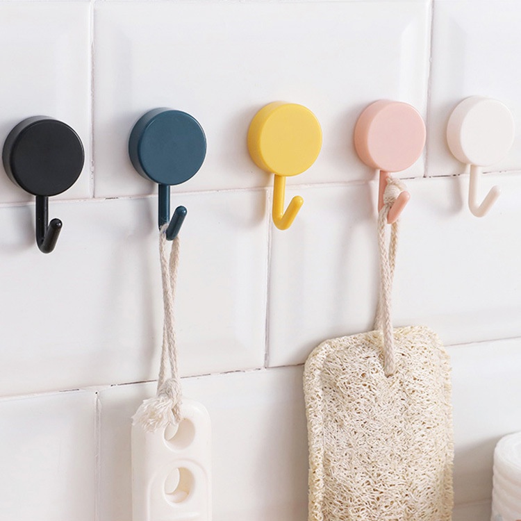 Móc treo đồ dán tường chắc chắn với nhiều màu sắc