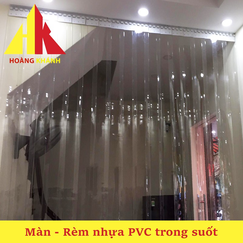 Rèm nhựa PVC trượt dồn xoay lật HOANGKHANH PRODUCT độ dày 1,5mm ...