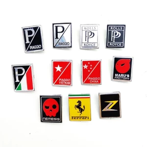 Dành Cho GTS 250 300 GTS250 GTS300 Xe Tay Ga Trước Thân Đầu Fairing Huy Hiệu Tấm Sprint Primavera 150 LX150 Máy Tính Bảng Vuông Miếng Dán
