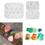Unstop * Khuôn Nhựa Tinh Tế Cho Đàn Guitar Chọn Cho Tam Giác Plectrum Silicone Giá Đỡ Keych