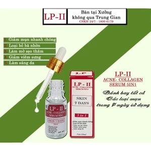Serum giảm mụn sẹo thâm rỗ LP-II Hàng Chính Hãng
