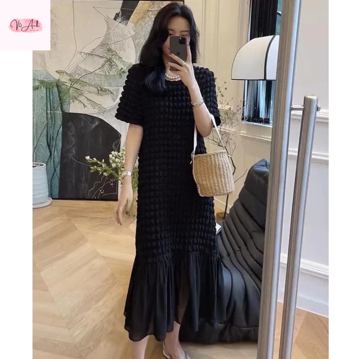 Váy babydoll , đầm bầu , váy maxi cao cấp chất liệu đũi xốp mềm mát thoải mái dáng váy xuông phù hợp mọi hoàn cảnh