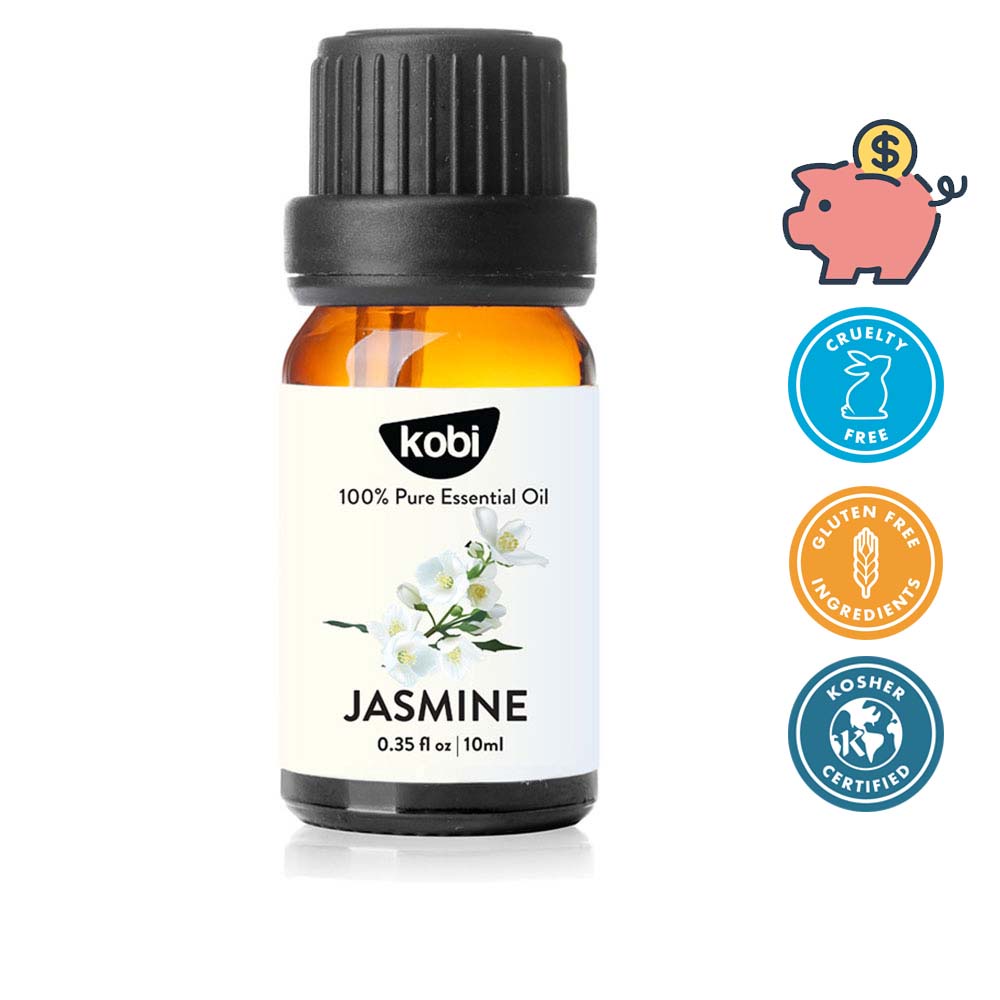 Tinh dầu Hoa Lài Kobi Jasmine essential oil giúp thơm phòng, giảm stress hiệu quả - 10ml