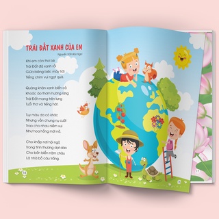 Sách Tuyển tập Thơ hay cho Trẻ mầm non (Minh họa bằng tranh theo chủ đề - Theo chuẩn giáo dục mầm non)