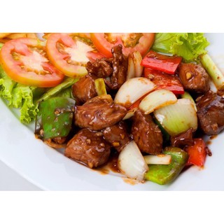 1 KG BÒ LÁT CHAY ( 2 túi bò lát) BÒ LÁT CHAY TÂM PHÁT