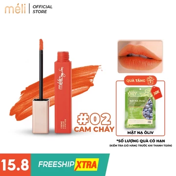 Son kem lì Méli DongSon 5g - [#02 Cam cháy]