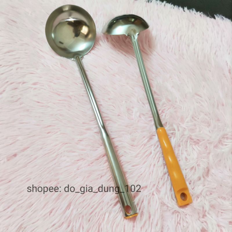 Muôi Múc Canh, Môi Múc Canh Nhỏ Dày Dặn Inox Đẹp Dài 30cm x 7cm ...