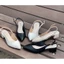 Giày cao gót 3 phân mũi nhọn Annmodels kiểu dáng slingback gót vuông _A0034MIN [HỖ TRỢ ĐỔI SIZE]