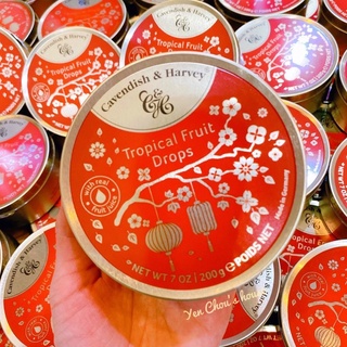 Kẹo trái cây Cavendish & Harvey hộp thiếc limited