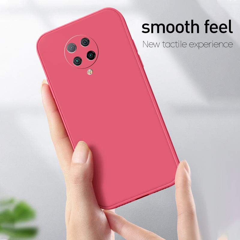 Ốp điện thoại silicon dẻo viền vuông sang trọng màu kẹo cho Xiaomi Mi 9T Pro Poco F2 Pro Redmi K30 K20 Pro K30 Ultra