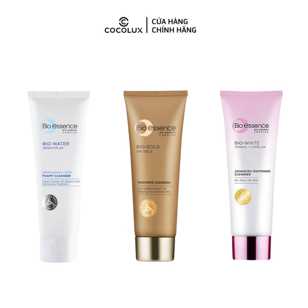 Sữa Rửa Mặt Bio-Essence 100g