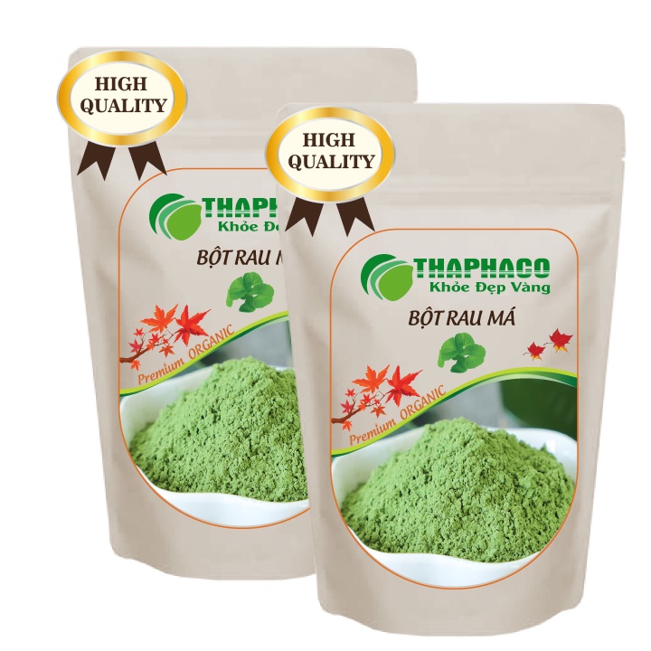 [HCM] Bột Rau Má Nguyên Chất  100g Nghiền Mịn Uống Làm Đẹp Dưỡng Da THAPHACO