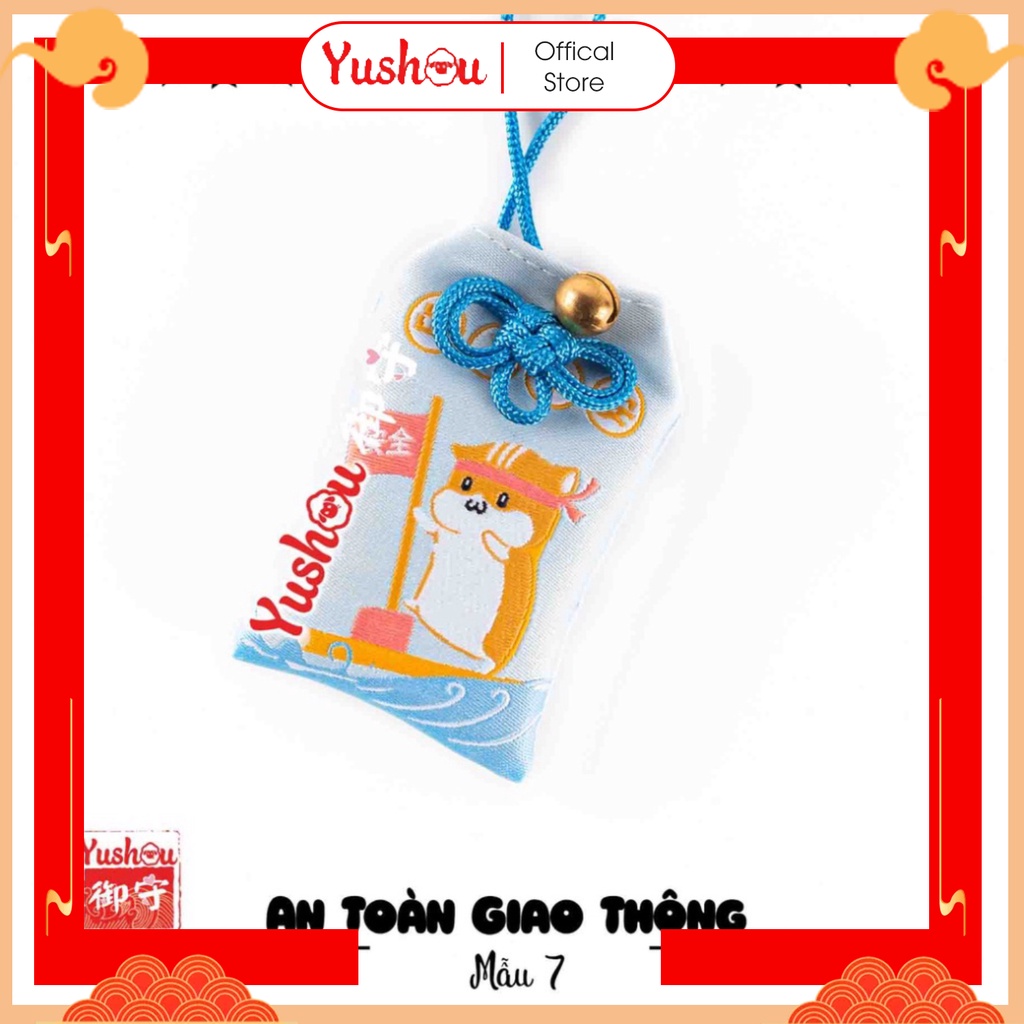 Túi Phước Yushou An Toàn Giao Thông - Mẫu 7, Có sẵn, Quà tặng ý nghĩa.