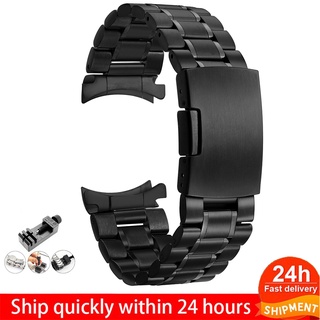 Dây Đeo Thay Thế Bằng Thép Không Gỉ Cho Đồng Hồ Thông Minh 16 / 18 / 20 / 22 / 24mm