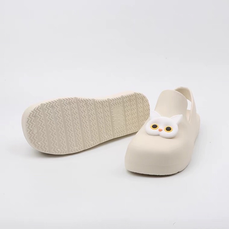 Sandal sục nữ đi mưa chống trơn trượt
