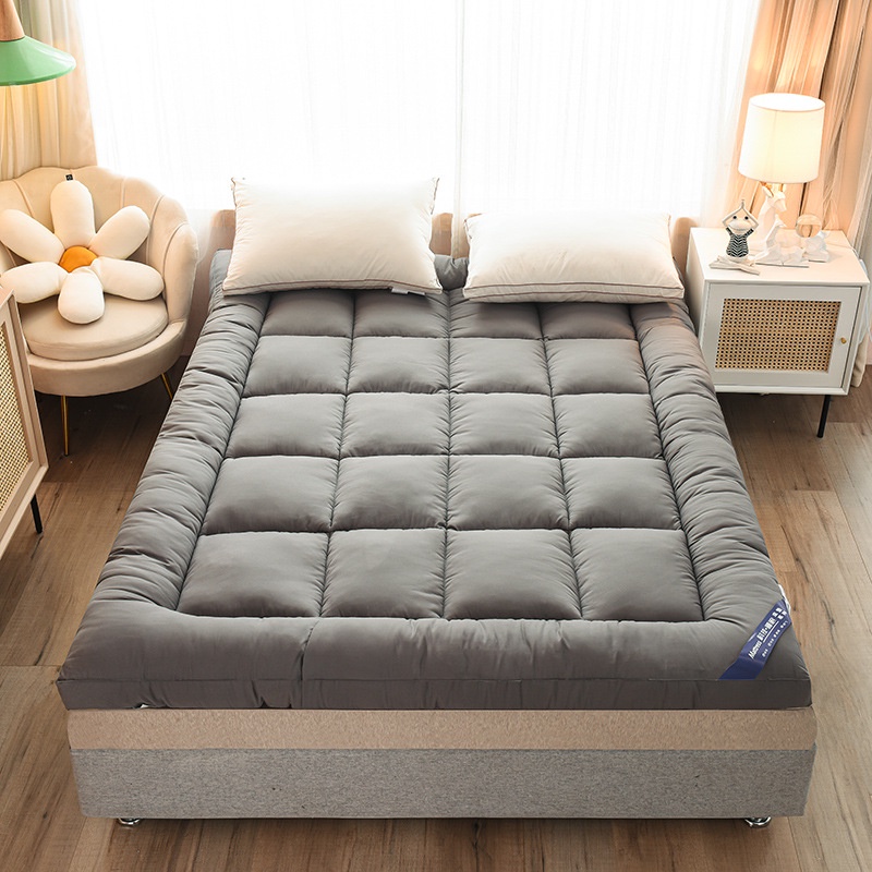 Đệm topper siêu ấm, đệm trải giường mùa đông dầy dặn, họa tiết sinh ...