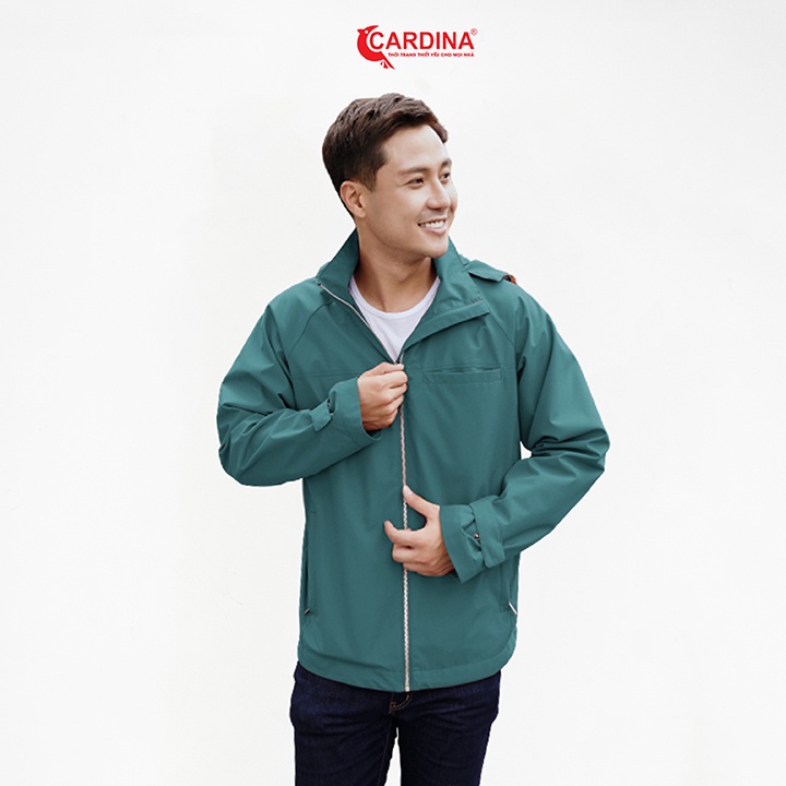 Áo Jacket Nam 𝐂𝐀𝐑𝐃𝐈𝐍𝐀 2 Lớp Cao Cấp, Chống Nước, Chống Nhăn JM