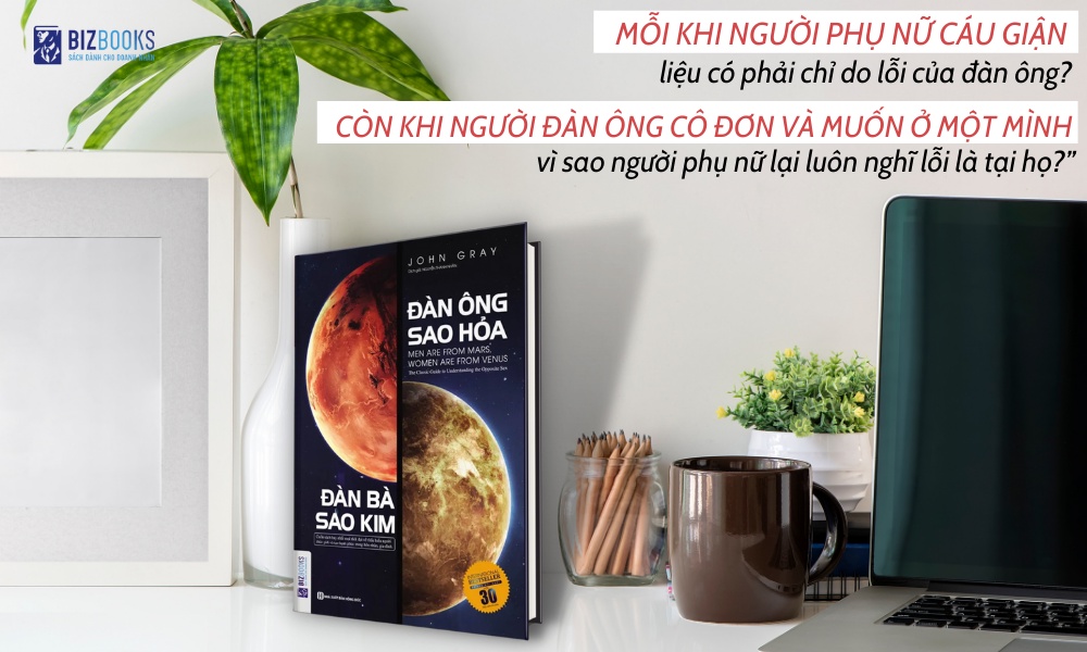 Mô tả Sách Đàn Ông Sao Hỏa Đàn Bà Sao Kim - Thấu Hiểu Phụ Nữ Đàn Ông Hay, Giữ Hạnh Phúc Gia Đình, Tình Yêu - 10
