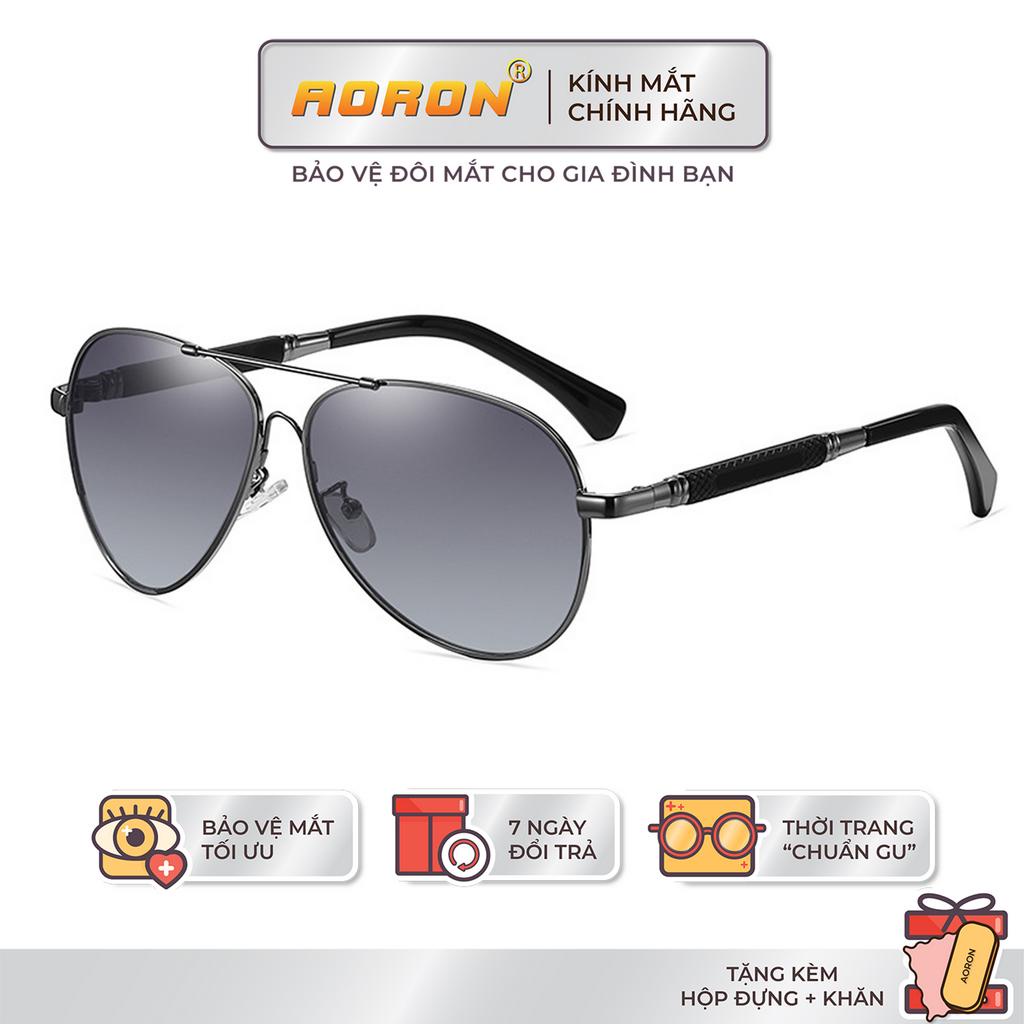 Ảnh Kính Mát Thời Trang Nam AORON Mắt Đổi Màu Râm Mát Phân Cực Đi Ngày Và Đêm Chống Tia UV - AK049 1