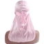 TOPTOOLCX Lụa Durag Headwrap Thời Trang Ung Thư Đầu Khăn Chemo Mũ Đàn Hồi Cướp Biển Mũ