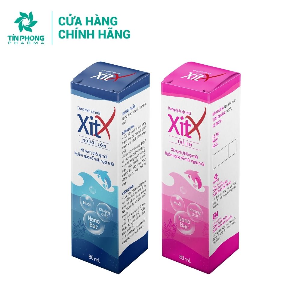 Ảnh Bình Xịt Mũi XỊT X Giúp Rửa, Vệ Sinh Mũi Thông Thoáng, Sạch Sẽ Có Thể Sử Dụng Cho Người Lớn Và Trẻ Em Dung Tích 75ml 3