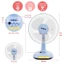 Quạt Điện Senko B1216 Để Bàn Nhỏ Công Suất 40W 3 Tốc Độ Gió Không Ồn Để Văn Phòng Giường Ngủ Cho Bé