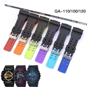 Dây Đeo Thay Thế Bằng TPU Cho Đồng Hồ Casio G-SHOCK GA100 GA 110 120 150 200 300 400 700 GD100/110/120 GAX-100 GW-8900 GLS-100