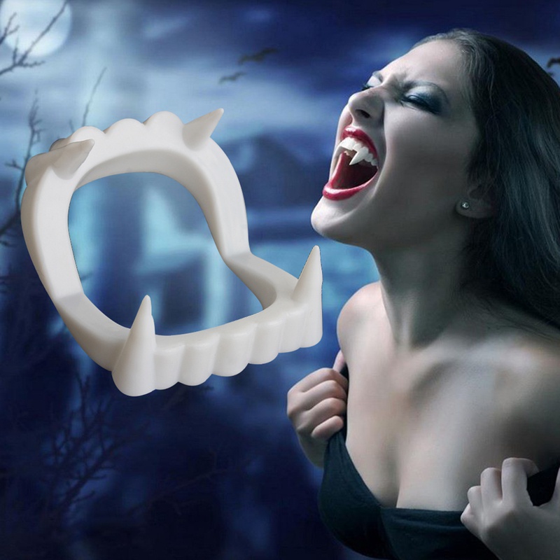 Răng nanh giả hóa trang Halloween độc đáo