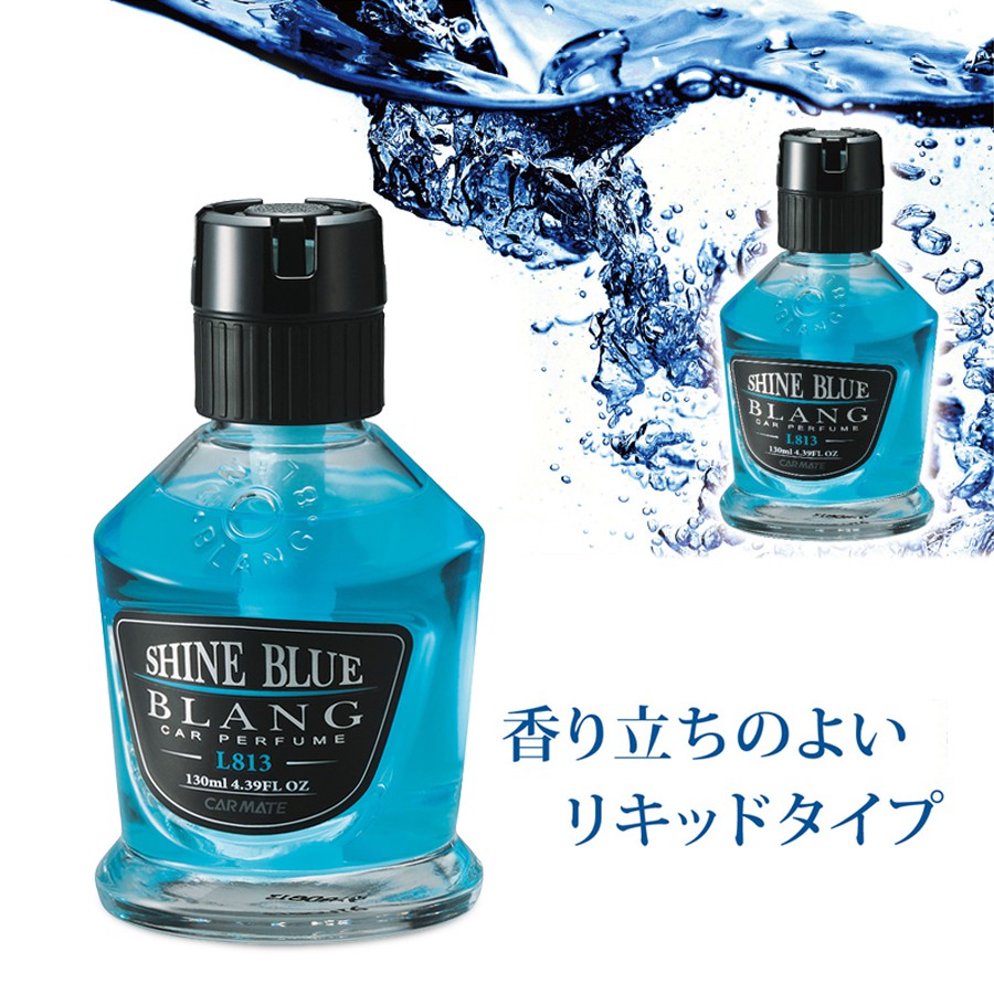Nước Hoa Khử Mùi Trên Ô Tô CARMATE Blang Liquid VF L813 Shine Blue 130ml Phù Hợp Cho Nhiều Dòng Xe Ô Tô Xe Hơi Xe Tải