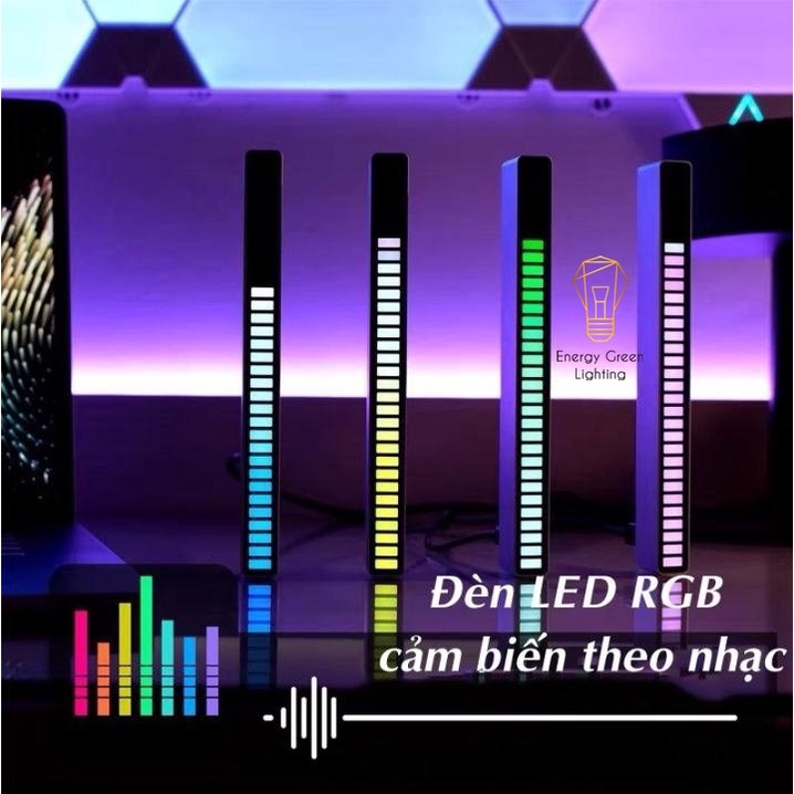 Ảnh Đèn LED RGB Energy Green Lighting SF06 Nháy Theo Nhạc - Decor 16 Triệu Màu Cảm Ứng Âm Thanh 3